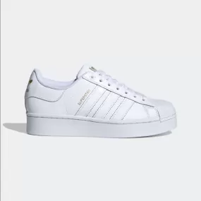 Adidas Originals women's wedge sneakers Superstar Bold W FV3334 white-gold