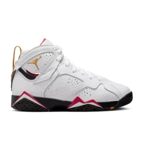 Air Jordan 7 Retro (GS) - White/Cardinal Red/Chutney