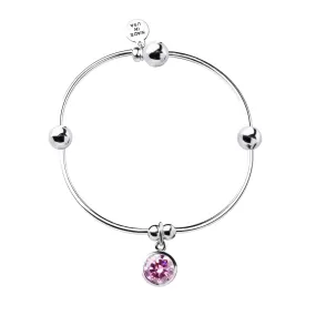 Birthstone | Bracelet | October - Rose