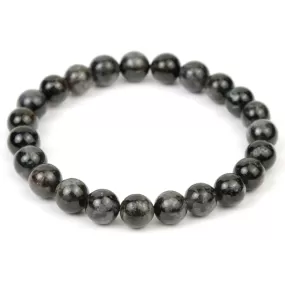 Black Tourmaline Stretch Bracelet 8mm