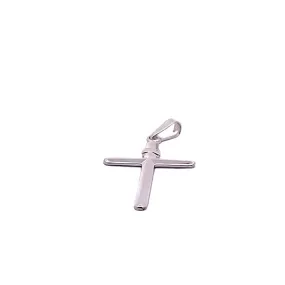 C5033 40X21MM SILVER CROSS W/ INRI 1.77G