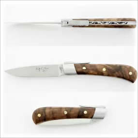 Corsican L' Antò Pocket Knife Burled Walnut