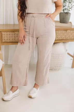 Doorbuster - Linen Blend Pants (Part of Set S-L)