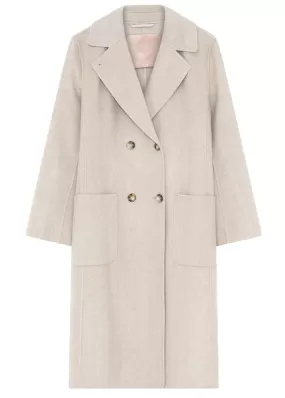 Gustav Janice wool coat 51302 Uldfrakke - Silver Grey