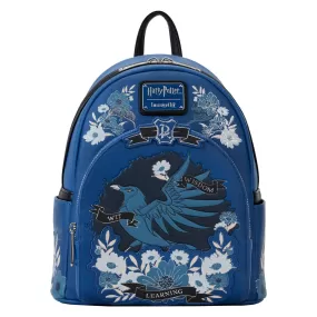 Loungefly Warner Brothers Harry Potter Ravenclaw House Tattoo Mini Backpack