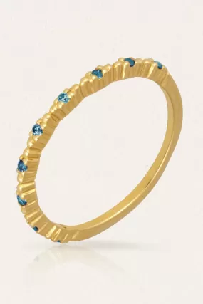 Maira Topaz Ring - Gold