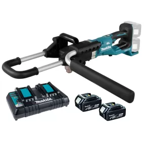 Makita DDG460T2X7 36V Brushless Earth Auger with 2 x 5.0Ah Batteries & Charger