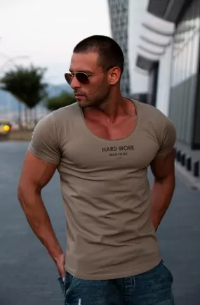 Men's T-shirt "HARD WORK BEATS TALENT" MD970