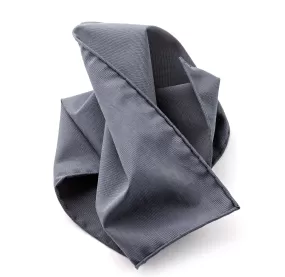 Navy Prince of Wales Silk Pocket Square