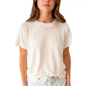 P.J. Salvage Rose Tee - Ivory