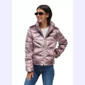 Puffer Jacket With Shimmer