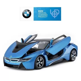 Toys for Boys 1:24diecast Model Cars  BMW I8 Alloy Car Model Simulation Ornaments Cars Toy  Diecast Model Cars