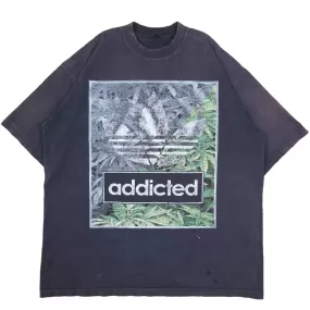 Vintage Addicted Addidas Parody T-Shirt - XL